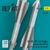 RESKIT RS32-0600 Kh-29L (AS-14A Kedge) missiles with AKU-58 (2 pcs) (Su-17, Su-25, Su-24, Su-30) (3D Printed) (1/32)